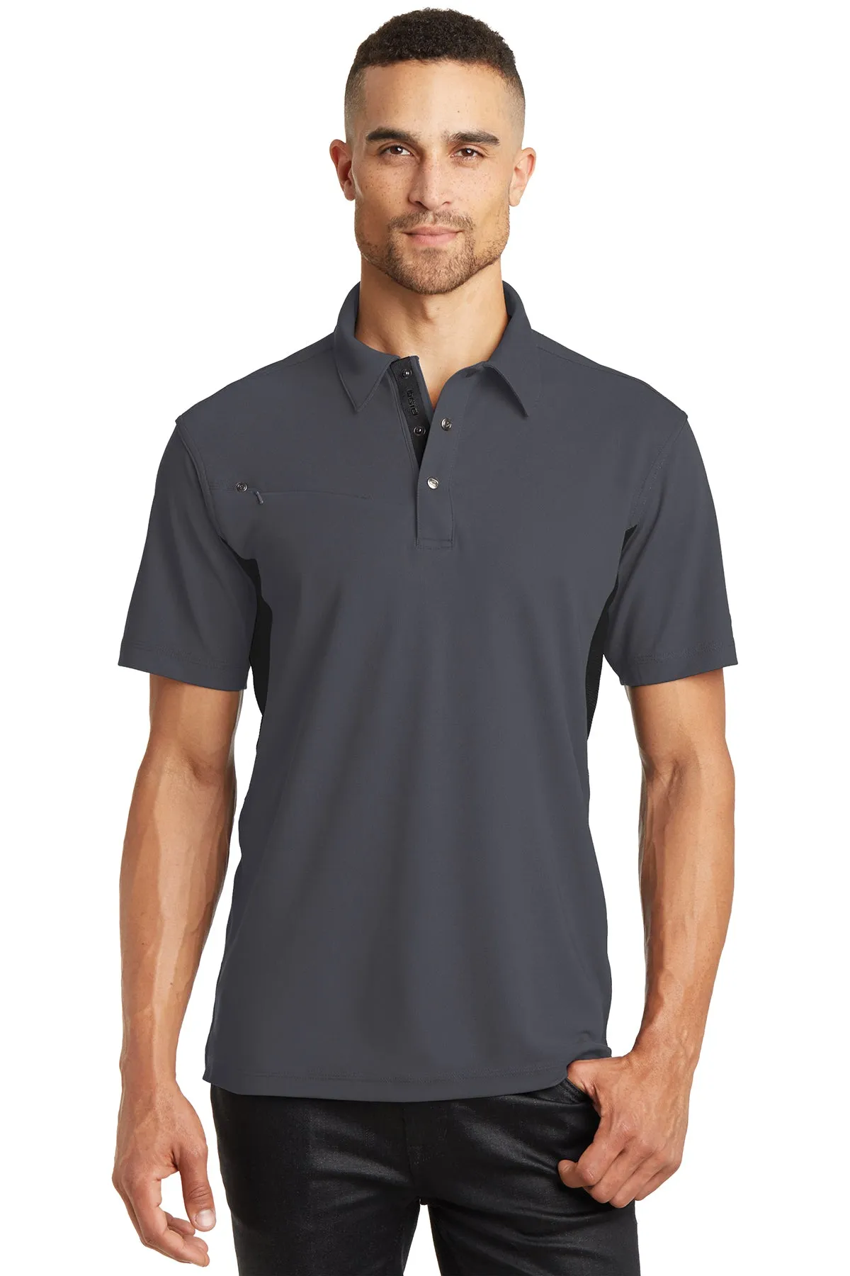 Badin B Basketball Ogio Accelerator Polo