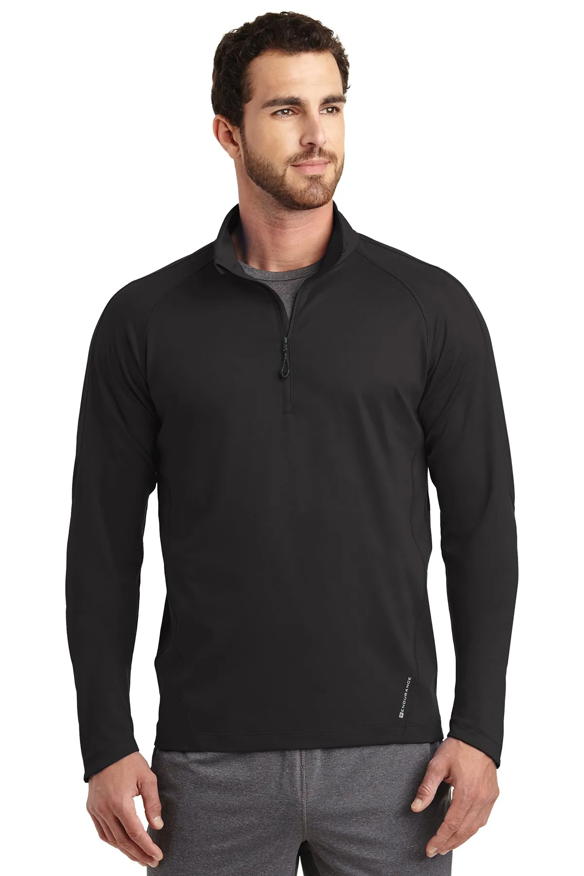 Badin B Basketball Ogio Radius Quarter Zip