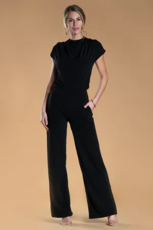 Cascade Top & Habit Pant Matching Set (Black)