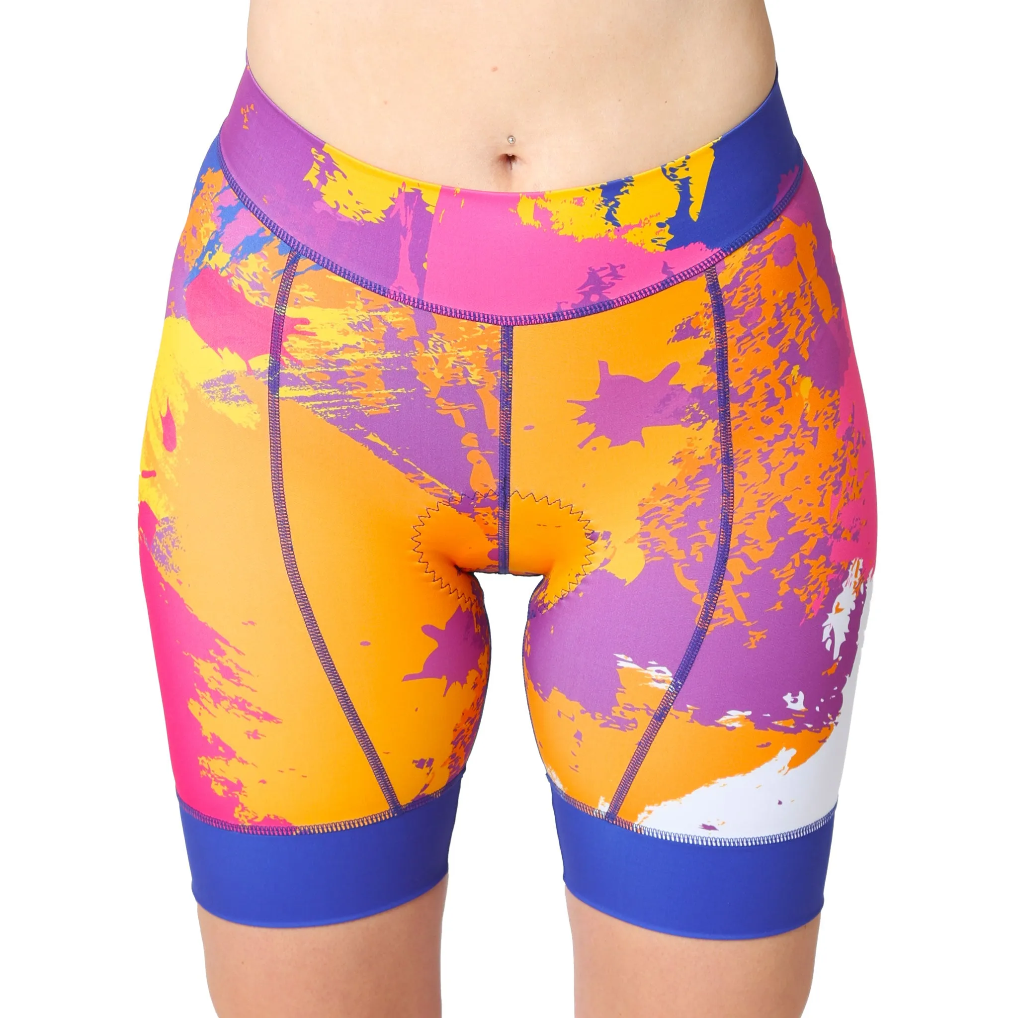 Color Splash Cycling Shorts