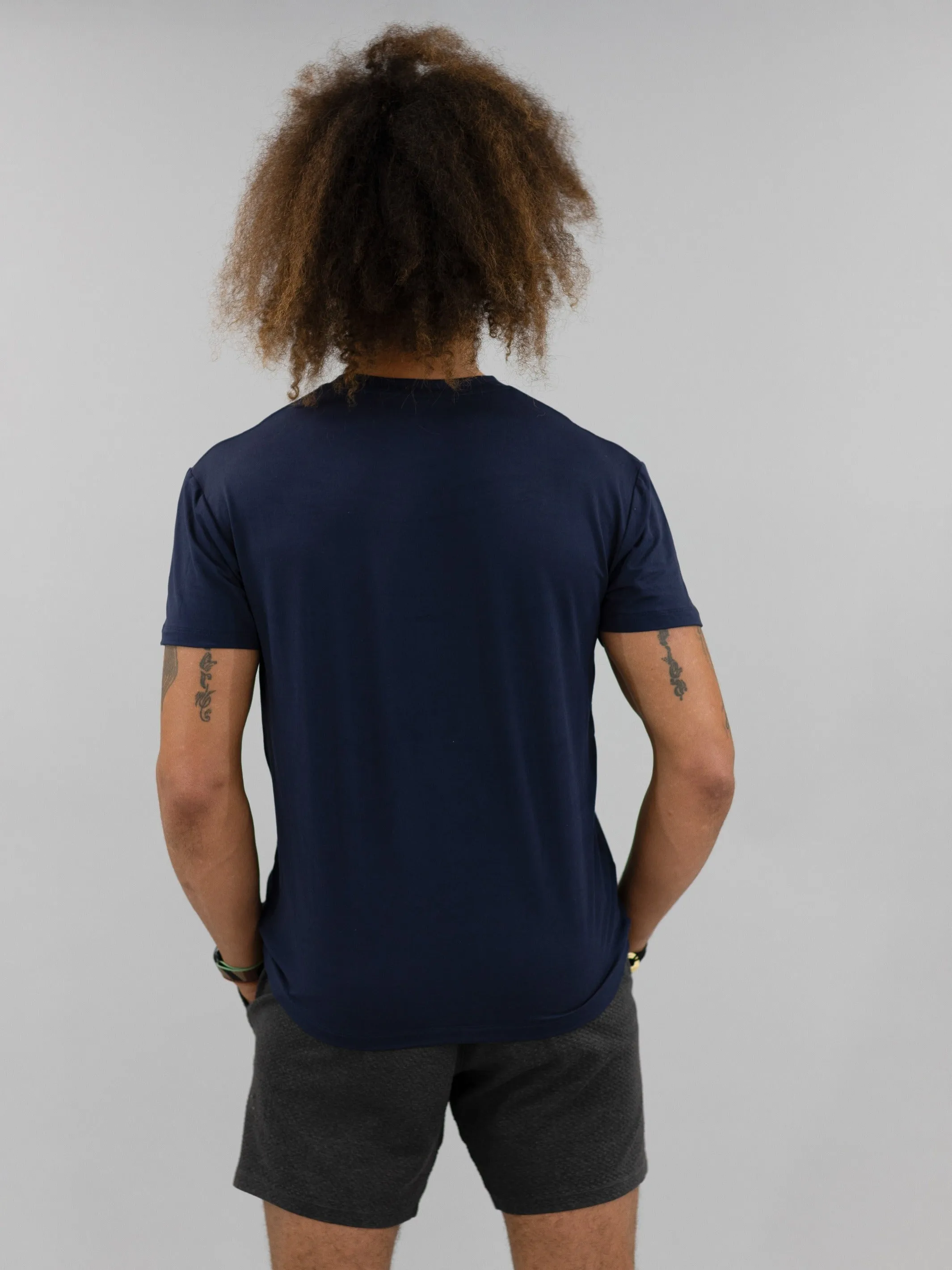 CorePower Yoga Men's Navy Tee