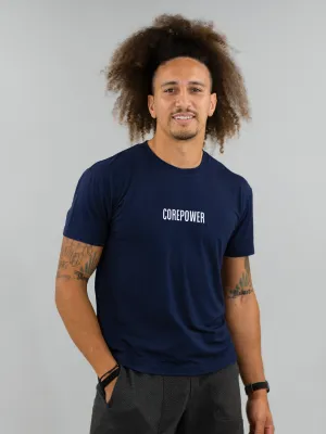 CorePower Yoga Men's Navy Tee