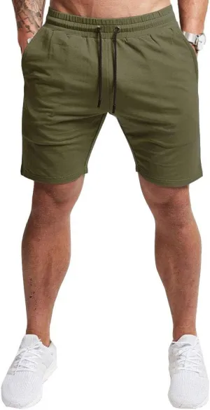 EVERWORTH Men's Casual Training Shorts Gym Workout Fitness Short Bodybuilding Running Jogging Short Pants