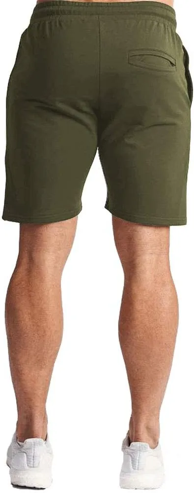 EVERWORTH Men's Casual Training Shorts Gym Workout Fitness Short Bodybuilding Running Jogging Short Pants