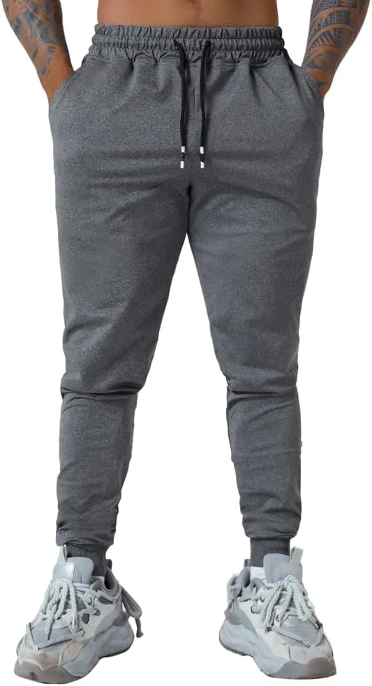 Men's Slim fit Jogging Pants, Suitable for Running and Fitness Activities, Bottom Binding Sports Pants